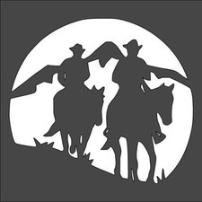 Cowboy Stencil 8x8" Reusable Plastic Craft Stencil