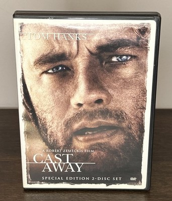 Cast Away DVD Special Edition 2-Disc Set, 2001 Tom Hanks 20th Century Fox - VG.
