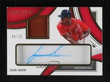 2022 Panini Immaculate Prime Relics Clear Fielding Glove 4/10 Joan Adon 0tw4