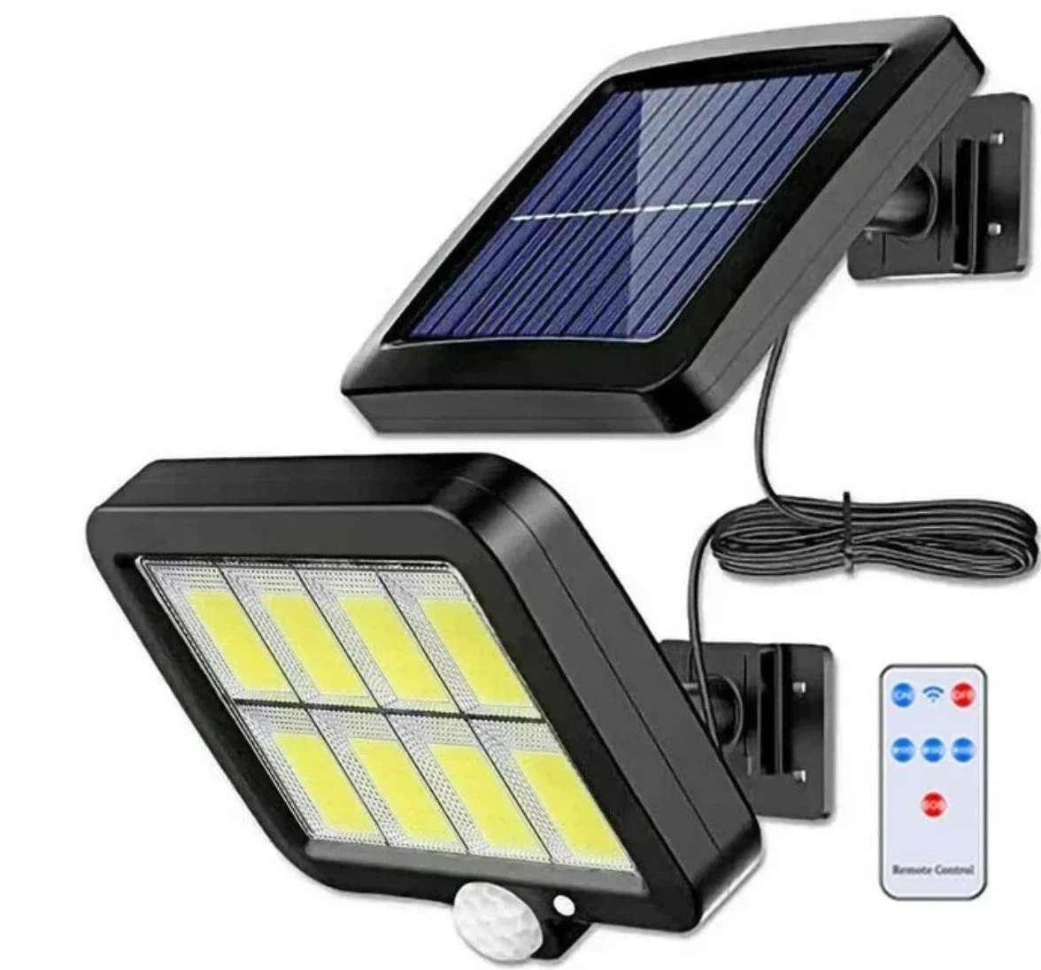 Faro 20 Led Con Pannello Solare Ricaricabile E Sensore Di Movimento Per Esterno - - PagineGialle