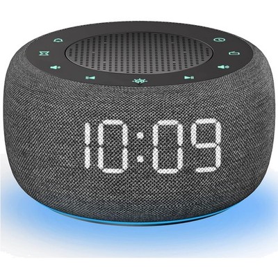 Digitaler Radiowecker für das Schlafzimmer - 7-farbiges Nachtlicht, High-Fide...