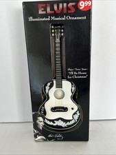 Elvis illuminated Musical Christmas Ornament I’ll Be Home For Christmas. New