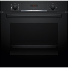 Image of Bosch Series 4 HQA534BB3B Electric Single Oven - Black HQA534BB3B