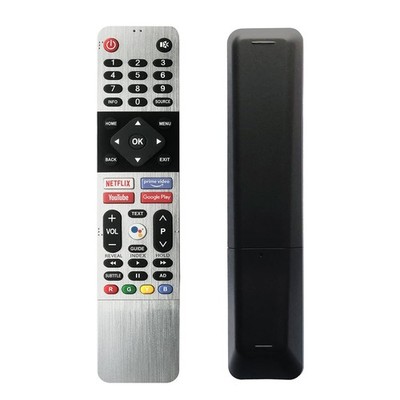 Greenafil Replacement Remote Control Compatible with Skyworth TV silvery