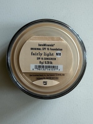 bareMinerals Foundation Broad Spectrum SPF 15 N10 Fairly Light 8g
