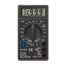 DT832 Digital Multimeter Compact Tool for Electric Testing and Learning