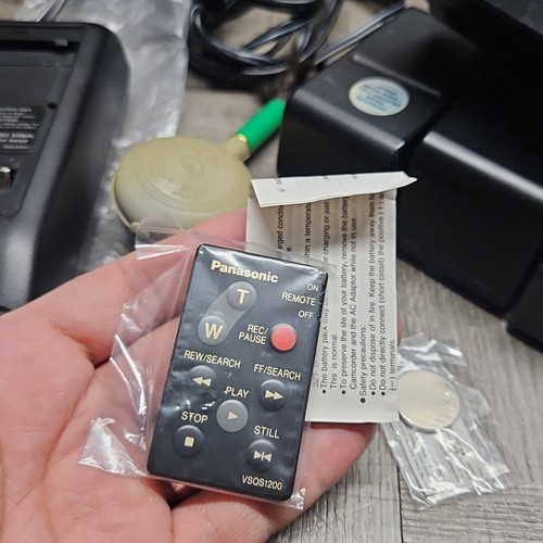 Panasonic PV-42D Palmcorder VHS-C Video Camcorder - Lots Of Extras TESTED Works - Picture 9 of 14