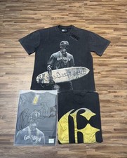 Godspeed Mens Black Skull Surfer Graphic Crew Neck T-shirt Short Sleeve M Godspeed Mens Black Skull Surfer Graphic Crew Neck T-shirt Short Sleeve M