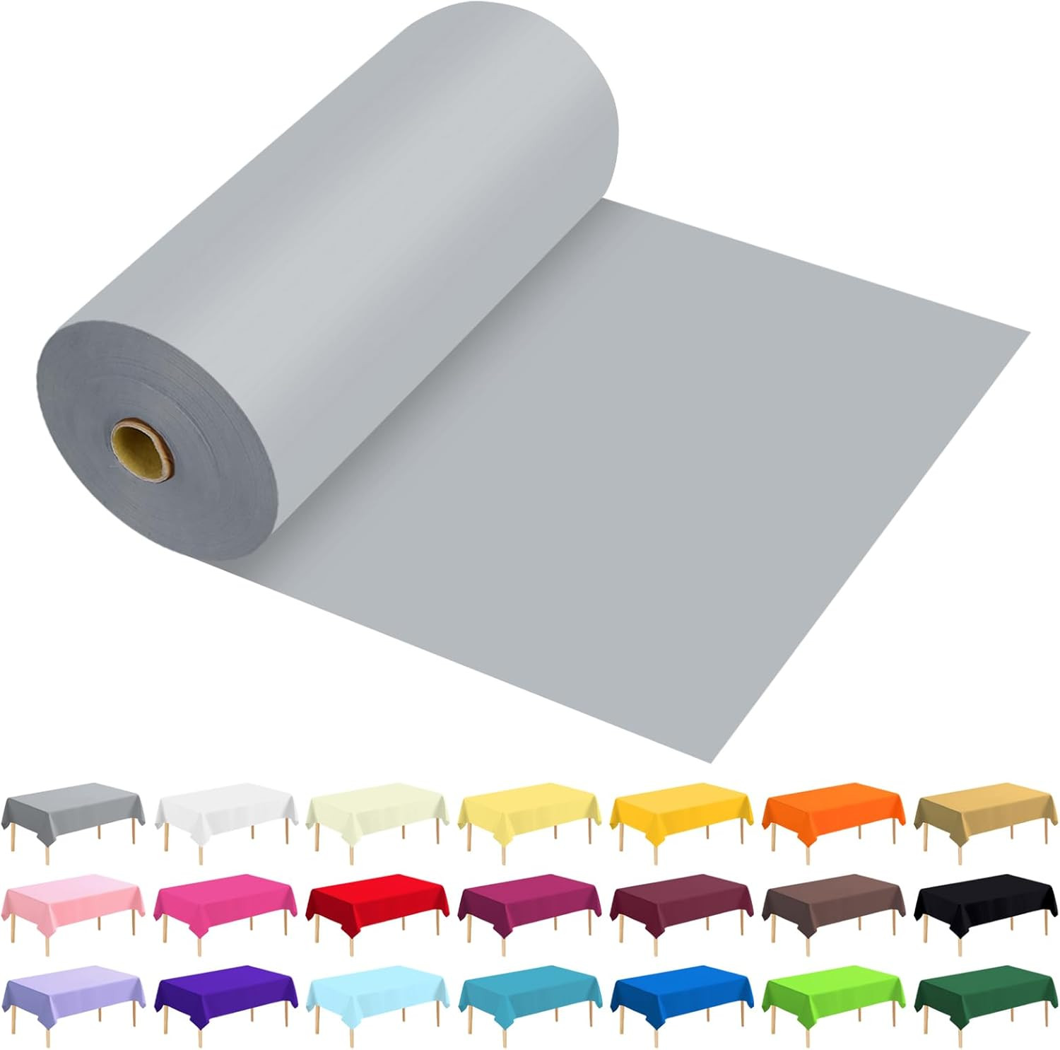 Roll Premium Disposable Plastic Tableclot