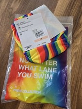 New Nwt Speedo Swim Briefs Men's Boys Size 28 Rainbow Tide