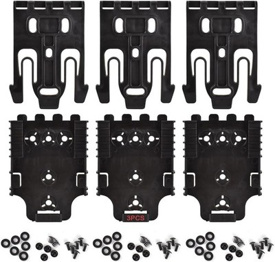 3 Packs QLS Kit | Quick Locking System with Fork and Black