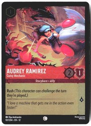 Audrey Ramirez - Gutsy Mechanic (107/204) Wilds Unknown Cold Foil
