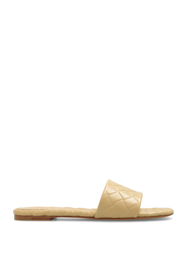Bottega Veneta - Women - Amy leather slides - Beige 197190₽