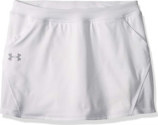 Under Armour L1518 White Kids Play Up Skort Girl's Size XL