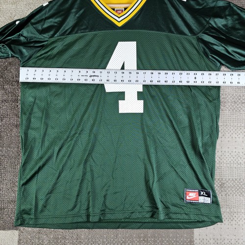 Vintage Brett Favre Jersey Green Bay Packers Nike Team NFL Jersey Size XL 48 - Picture 6 of 8