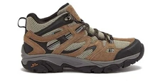 Hi-Tec Men's Ravus Mid Waterproof Lightweight Suede Leather Hiking Boots-Taupe