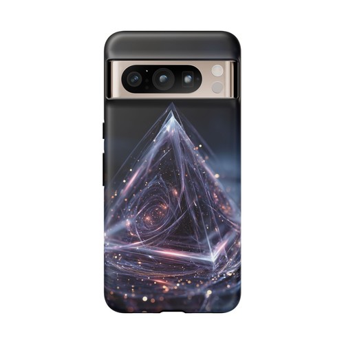 Fractal Purple Pyramid Phone Case for iPhone, Samsung Galaxy, Pixel - 第 245/256 張圖片