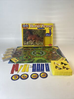 Breyer Horse Sense Learning Board Game 2nd Edition with 4 Mini Whinnies
