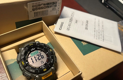 CASIO PRO TREK PRG-340-3JF Climber Line Solar Digital Watch Men