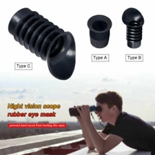 Hunting Rifle Scope Ocular Rubber Lens Cover Eye Cup Eyepiece Protector Eyeshade