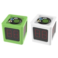 Cube Timer 1.4in 4 Sided Digital Shot Countdown Stopwatch for Private Poker