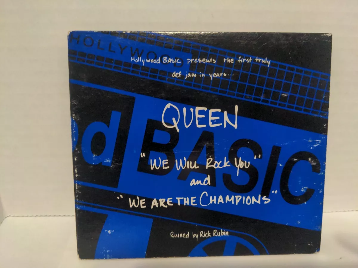 queen we will rock you we are the champions 