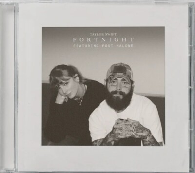 Taylor Swift Fortnight Feat Post Malone CD Single Tortured Poets Department TTPD