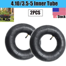 4.10/3.50-5 Inner Tube 3.50-5 4.10-5 11X4.00-5 TR87 Bent Valve Stem Pack of 2