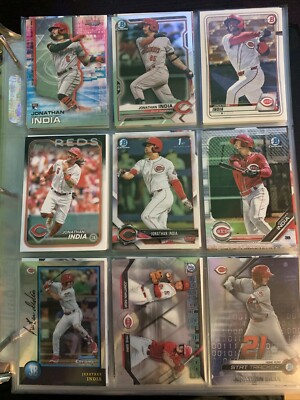 9 Card Lot Jonathan India   Cincinnati Reds  AL58