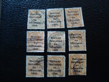 IRLANDE - timbre yvert/tellier n° 4 x9 oblitere (A16)