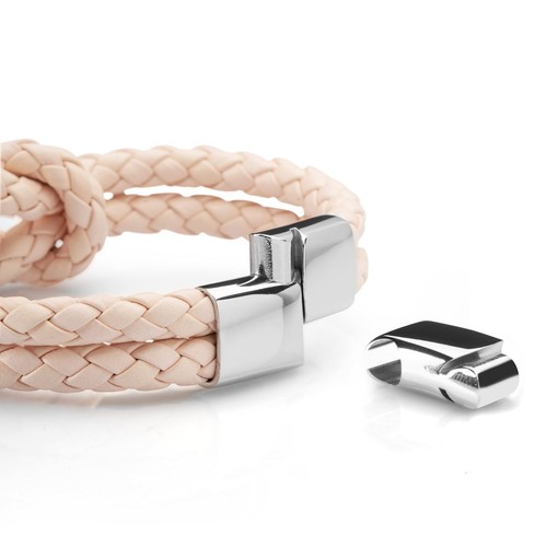 SERASAR Women's Leather Bracelet "Knot" Various Colors and Lengths with Giftbox - Picture 10 of 38