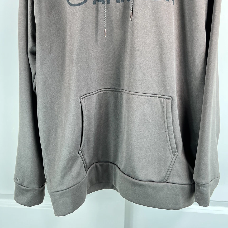 Under Armour Camo Storm Hoodie Mens L Hunting Cold Gear Loose Brown Realtree Max - Image 3 of 4