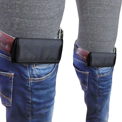 Universal Nylon Smartphone Belt Pouch Crossbody Waist Bag Mobile Phone Case
