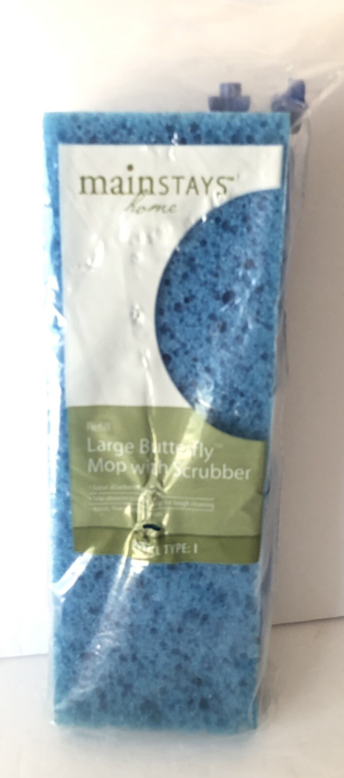 Mainstays Large Butterfly Mop Refill 1307455 Refill Type 1 Made In USA