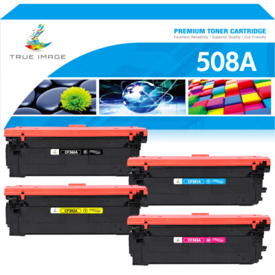 4PK CF360A Toner Compatible With HP 508A Color Laserjet M552dn M553dn MFP M577dn
