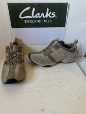 Clarks Leather Walking Shoes Size UK 6 EU 39.5 **