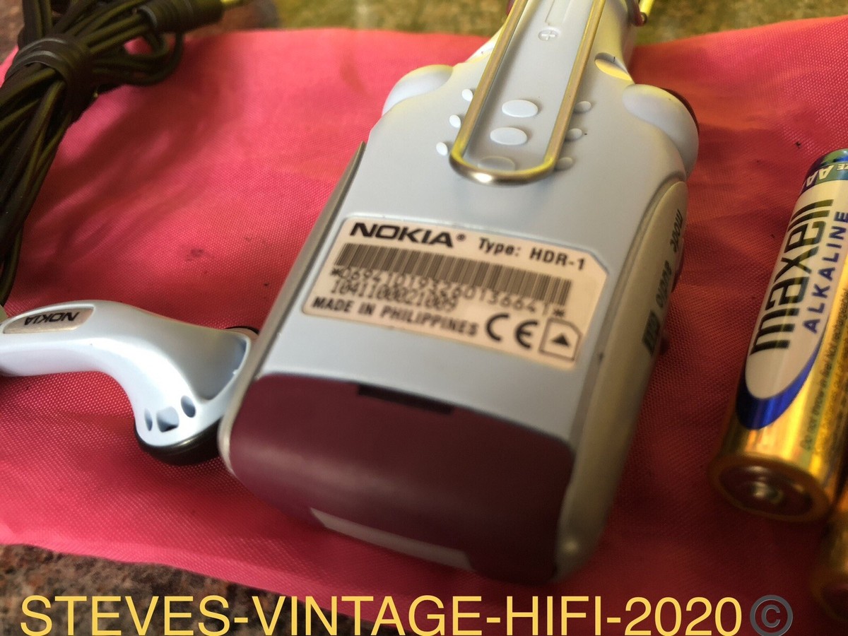 NOKIA HDR-1 MP3 Player & Accessories + SD CARD ULTRA RARE