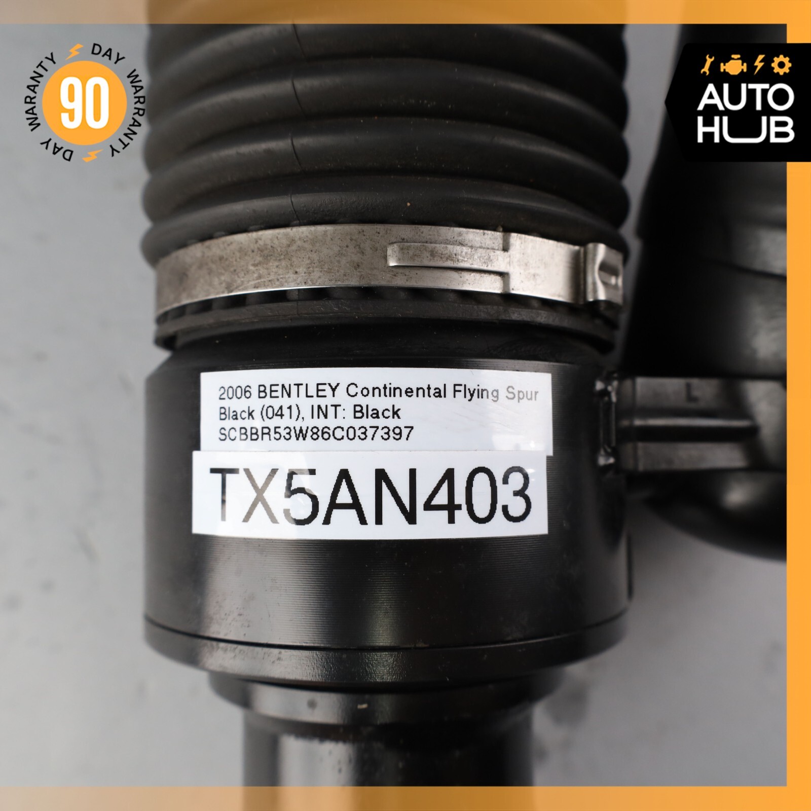 Bentley Continental Flying Spur Front Left Side Air Ride Air Shock Strut OEM 67k