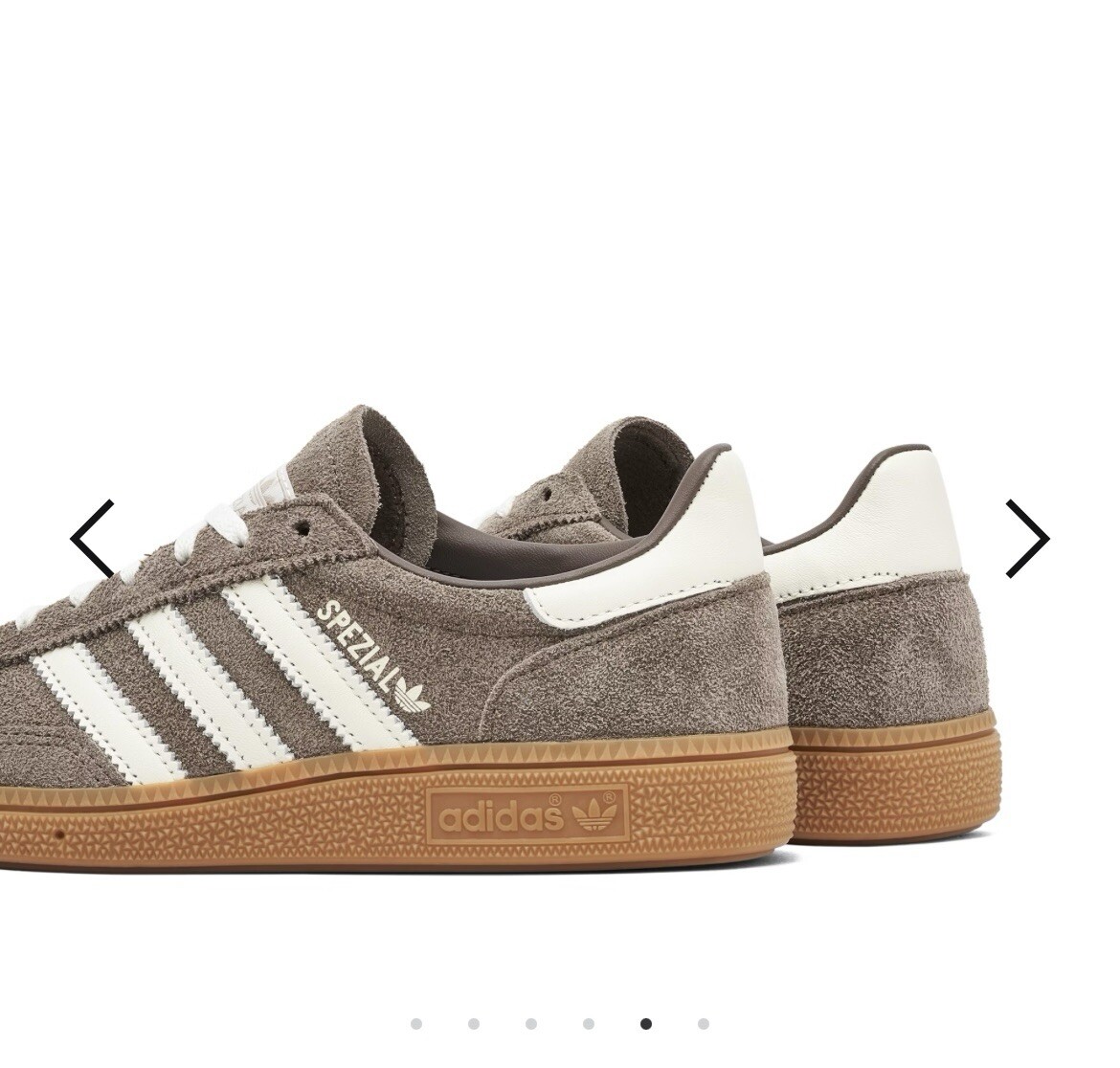 Adidas Women's Spezial Handball Earth Strata Off White Sneakers IF6490 image 6
