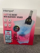 Brand new 2-in-1 Intempo Wine Cooler & Speaker Party Ice Bucket