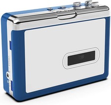 Cassette Player Portable Transmit Retro Tape Music to Bluetooth Earphone Speaker