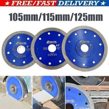 2pcs 4in/4.5in/5in Diamond Saw Blades Cuts Tile Marble Dry Cutting Discs Wheel l