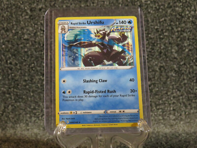 Pokemon: Rapid Strike Urshifu SWSH06: Chilling Reign (Holo)