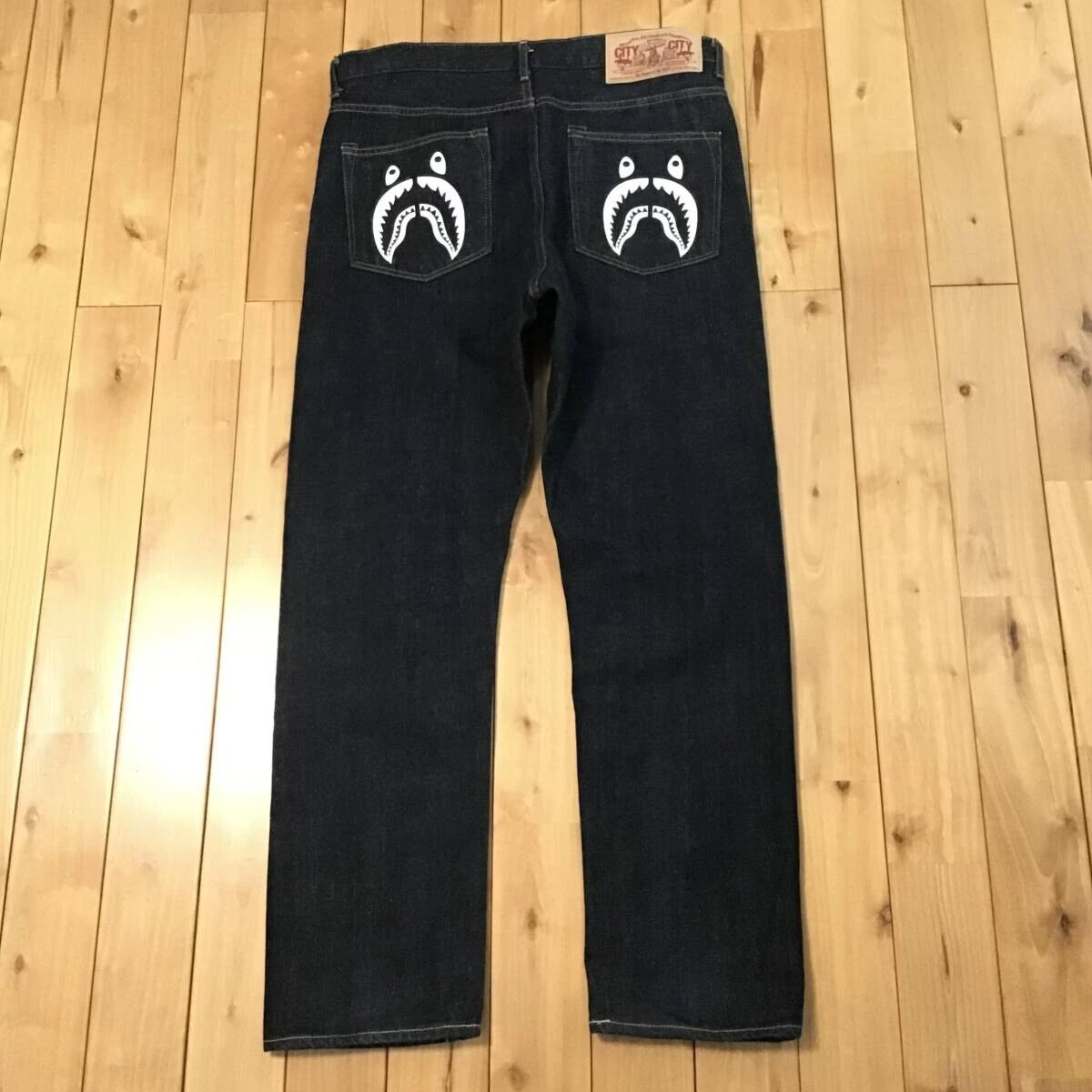 A Bathing Ape Denim Regular Size Pants for Men for sale | eBay