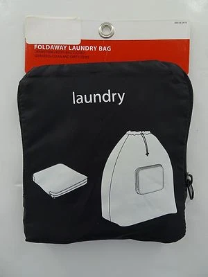 New - Embark Foldaway Laundry Bag - Black
