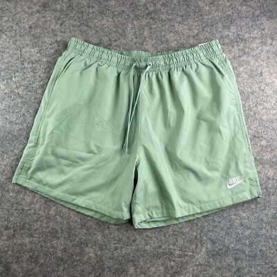nike flow shorts green