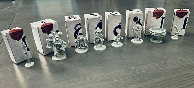 Gloomhaven Jaws Of The Lion | All 8 Miniatures W/ Tuck Boxes | Game ...