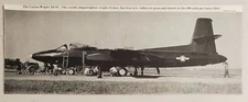 1948 Magazine Photo The Curtiss-Wright XP-87 Jet Fighter 600-MPH