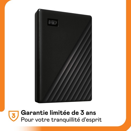4To My Passport Disque Dur Externe Portable Parfait pour sauvegarde et stocka... - Photo 7/7