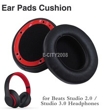 Pair Replacement Ear Pads Cushion for Beats Studio 2.0 3.0 Headphones Black